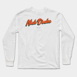 Nick Drake Long Sleeve T-Shirt